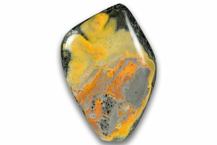Very Vibrant, Free-Standing Polished Bumblebee Jasper #324973